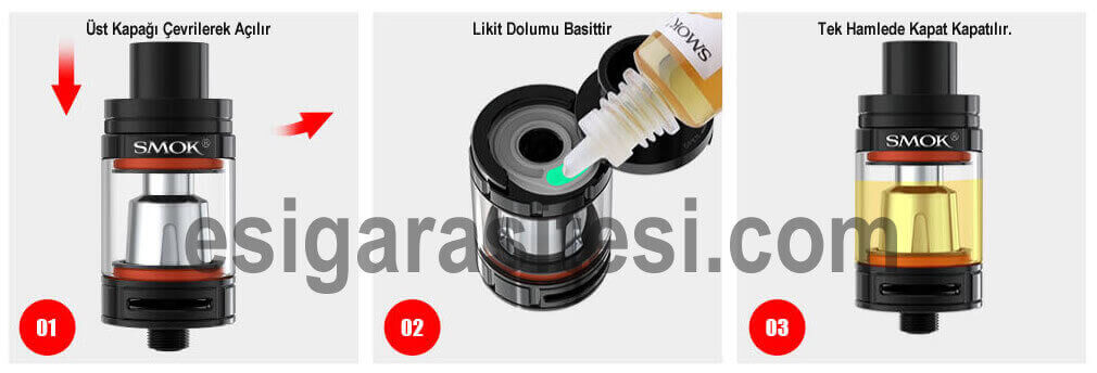 Smok Stick Kit Baby Atomizer Kolay Likit Dolumu